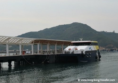 Ferry from Central at the Sok Kwu Wan pier