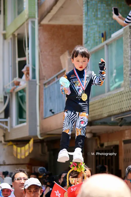 Cheung Chau Bun Festival Parade Floating Children