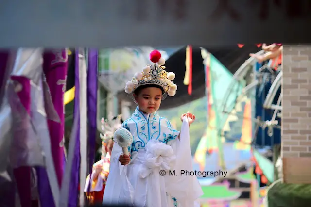 Cheung Chau Bun Festival Parade Floating Children