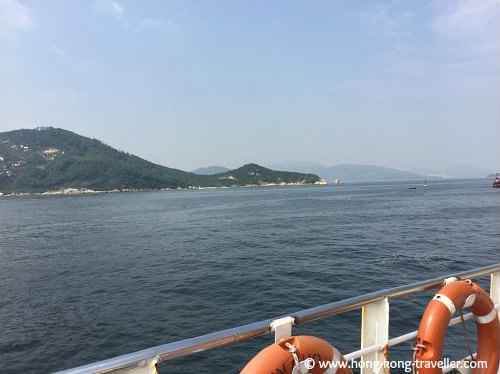 Views from the Cheung Chau Ferry Leaving Victoria Harbour