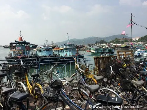 Views from the Cheung Chau Ferry Leaving Victoria Harbour