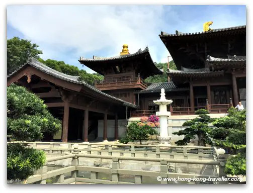 Temple Halls at the Chi Lin Nunnery