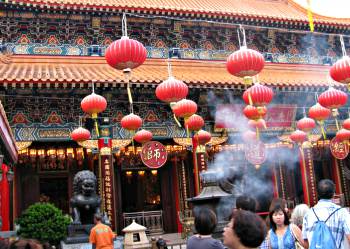 Hong Kong Chinese New Year Temples