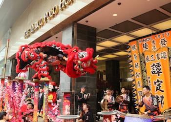 Lion Dances at the Marco Polo