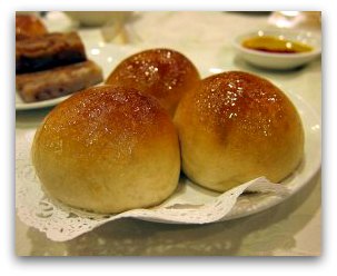 Dim Sum Types: Pork Buns Baked 