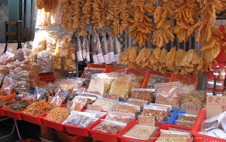 Hong Kong Dried Seafood Market