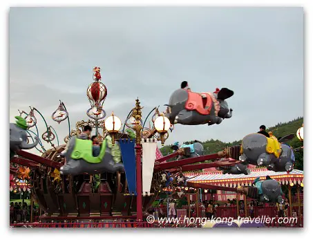 Fantasyland Dumbo Ride 