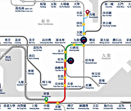 How to Get to Sha Tin Race Course With MTR