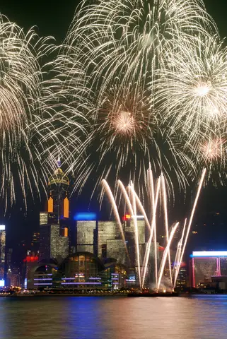 Victoria Harbour Fireworks