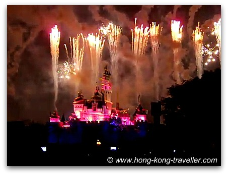 Hong Kong Disneyland Fireworks