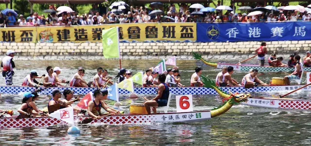 Hong Kong July 1st Dragon Boats