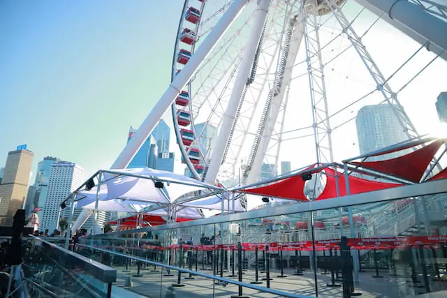 Hong Kong Observation Wheel Entrance Deck