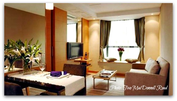 Serviced Apartments  in Hong Kong: Two MacDonnell Road