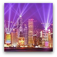 Hong Kong Landmarks: Symphony of Lights