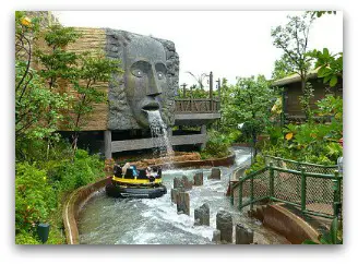 Rapids Ride at Rain Forest in Ocean Park