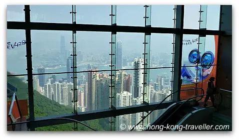 Inside Victoria Peak Tower