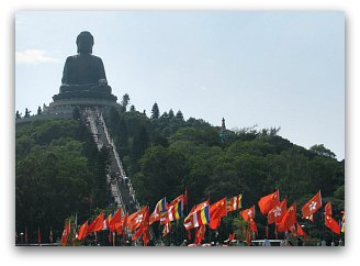 Tian Tan Big Buddha at the Ngong Ping Plateau