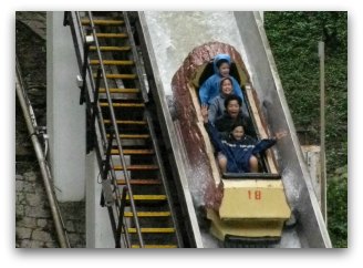 Water ride at Ocean Park