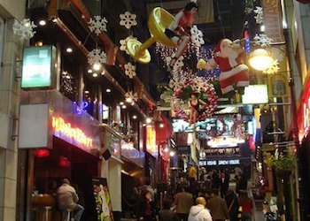 Lan Kwai Fong Christmas Street Party