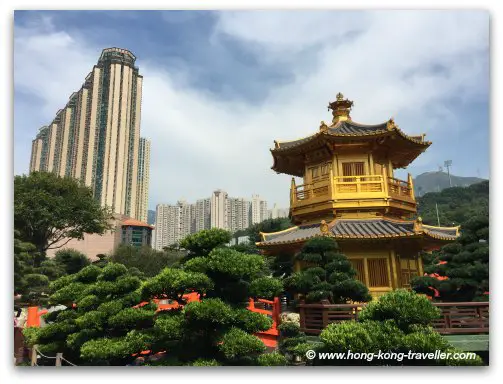 Nan Lian Garden: Traditional Chinese Architecture and Contrasting Skyscrapers