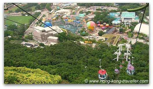 Ocean Park Cable Car at the Waterfront