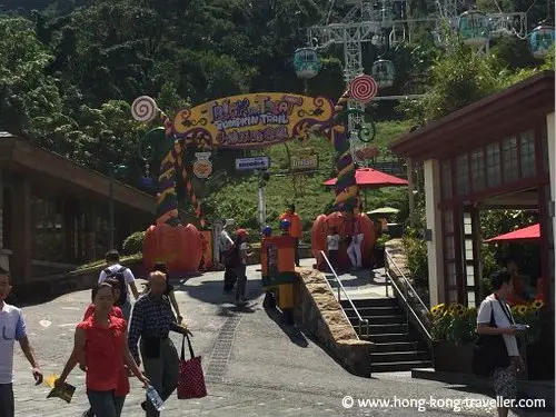 Trick or Treat Pumpkin Trail during Halloween at Ocean Park