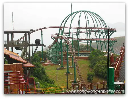 Ocean Park Roller Coaster: The Mine Train