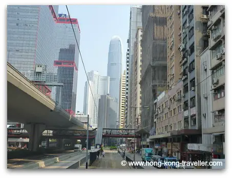 Riding the 
Ding Ding Tram Towards Central