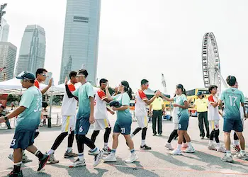 SummerFest Hong Kong in the Wanchai harbourfront