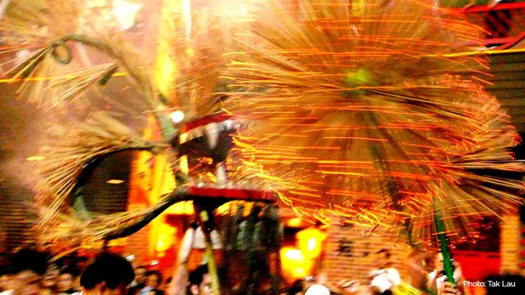 Tai Hang Fire Dragon Dance