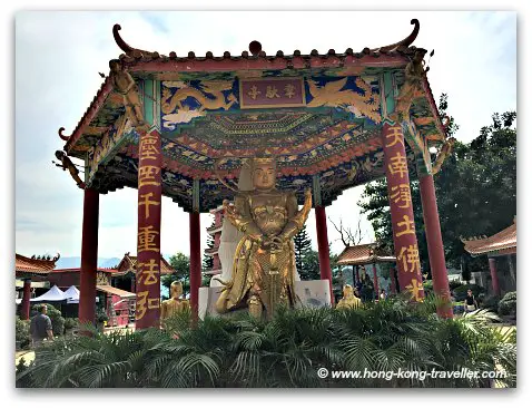 Ten Thousand Buddha Monastery Pavillion