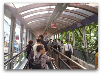 Section of the Mid-Levels Escalator