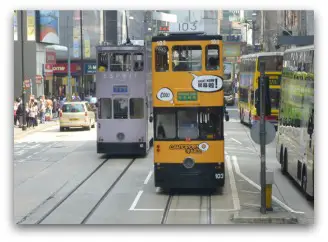 Ding Ding Tram near Central