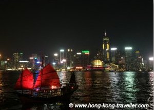 Victoria Harbour and Aqua Luna Evening Sail